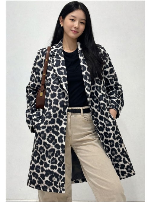 Cappotto dritto abbottonato Kebello - Kiabi