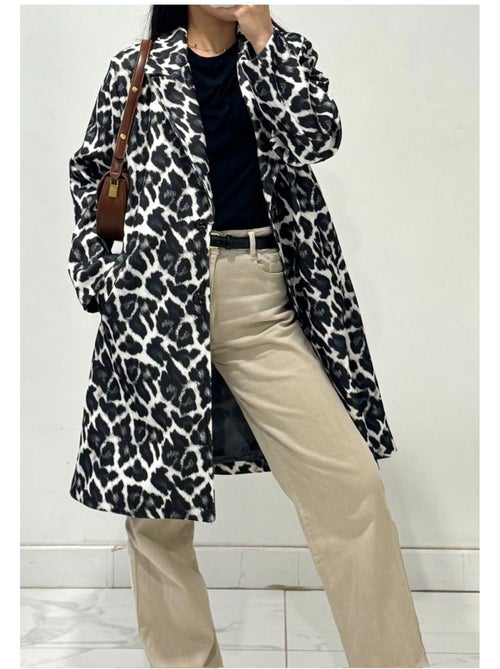 Cappotto dritto abbottonato Kebello - Kiabi