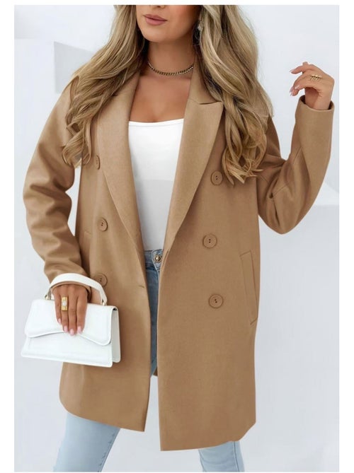 Cappotto dritto abbottonato Kebello - Kiabi