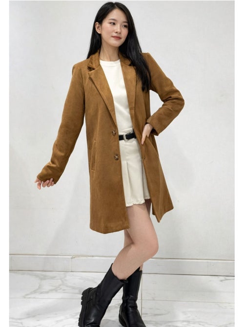 Cappotto dritto abbottonato Kebello - Kiabi