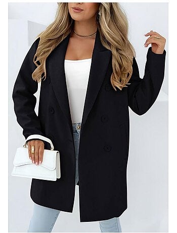 Cappotto dritto abbottonato Kebello
