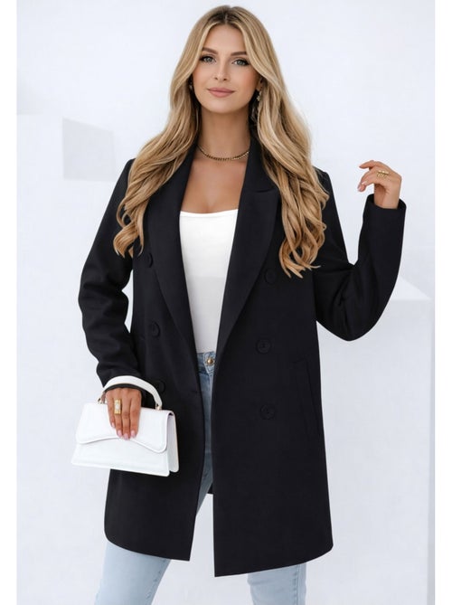 Cappotto dritto abbottonato Kebello - Kiabi