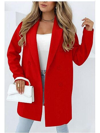 Cappotto dritto abbottonato Kebello