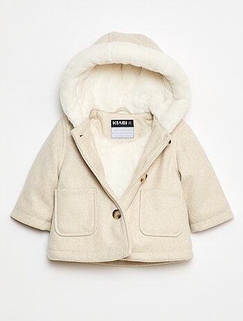 Cappotto effetto lana