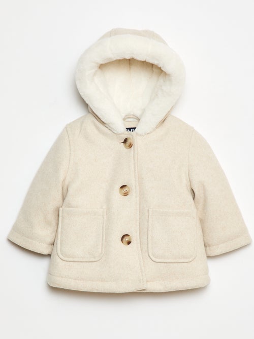 Cappotto effetto lana - Kiabi