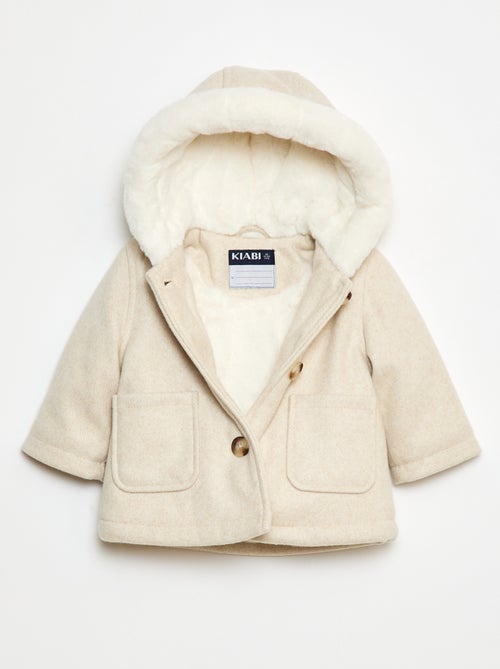 Cappotto effetto lana - Kiabi