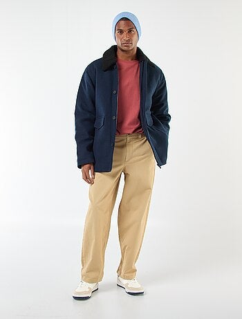Cappotto effetto lana