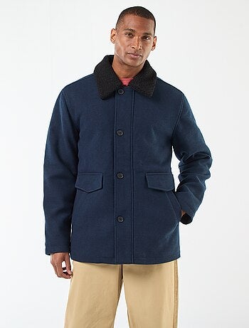 Cappotto effetto lana