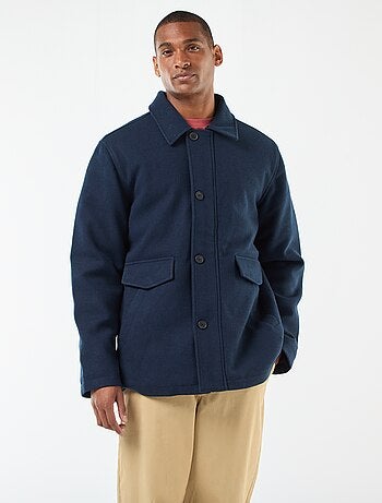 Cappotto effetto lana