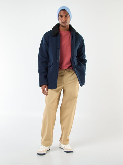 Cappotto effetto lana - Kiabi