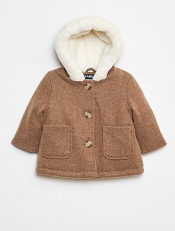 Cappotto effetto lana