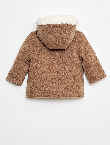 Cappotto effetto lana