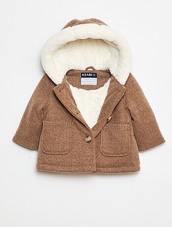 Cappotto effetto lana