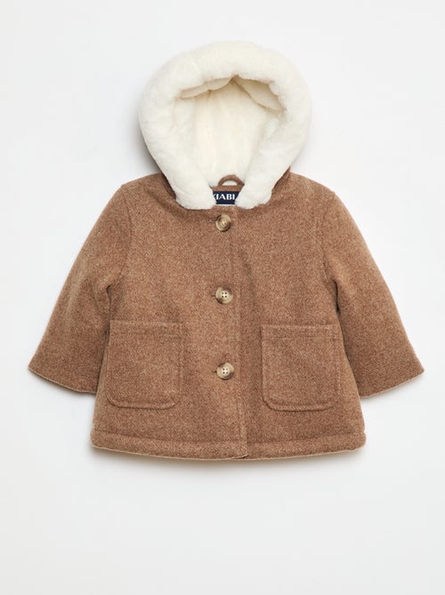 Cappotto effetto lana - Kiabi