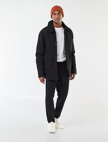 Cappotto effetto lana