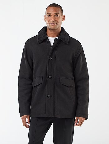 Cappotto effetto lana