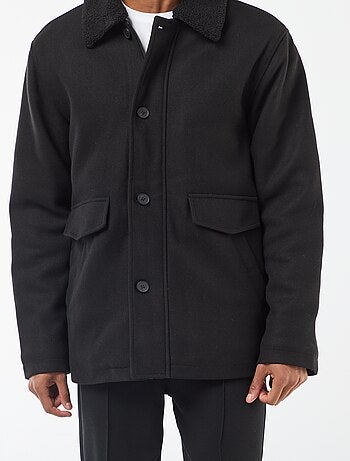 Cappotto effetto lana