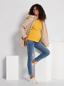 Cappotto effetto lana premaman - Kiabi