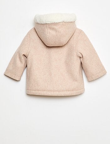 Cappotto effetto lana