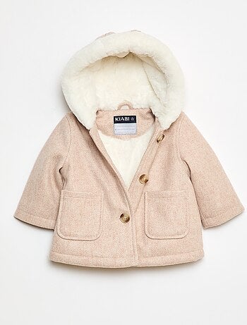 Cappotto effetto lana