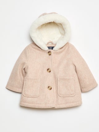 Cappotto effetto lana