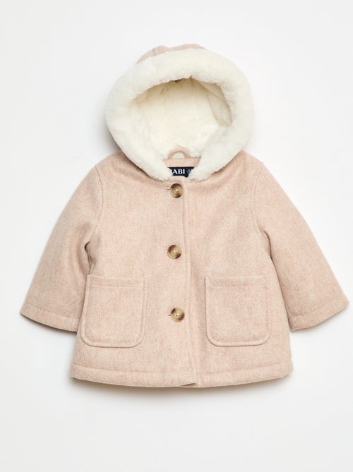 Cappotto effetto lana - Kiabi