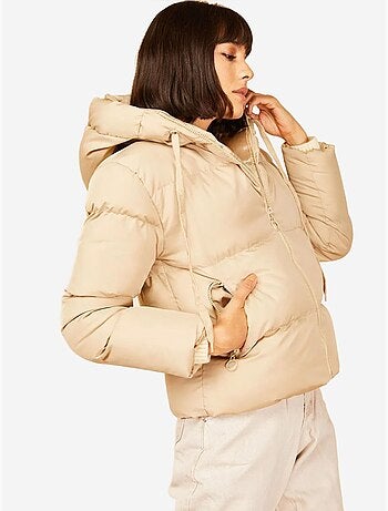 Cappotto imbottito con cappuccio lucci