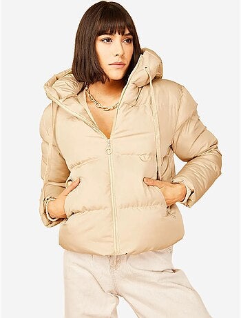 Cappotto imbottito con cappuccio lucci