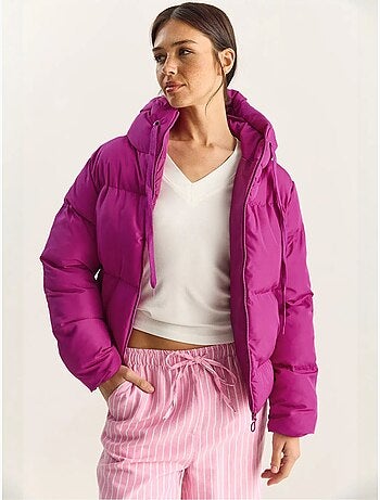 Cappotto imbottito con cappuccio lucci