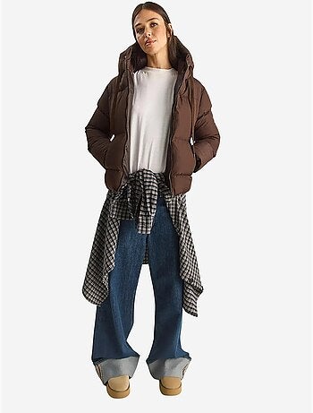 Cappotto imbottito con cappuccio lucci