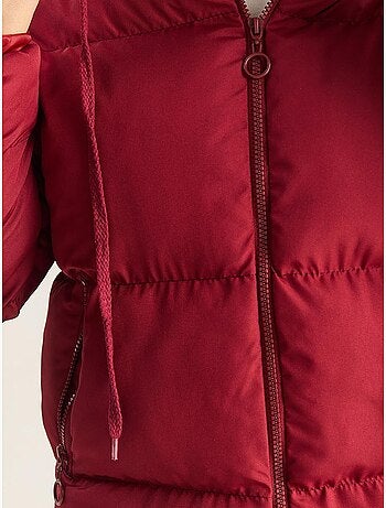 Cappotto imbottito con cappuccio lucci