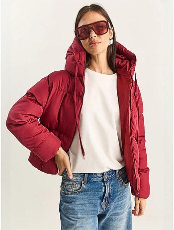 Cappotto imbottito con cappuccio lucci