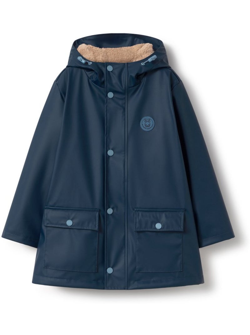 Cappotto impermeabile per bambini lifestyle bambini e bambine planet Blu - Kiabi