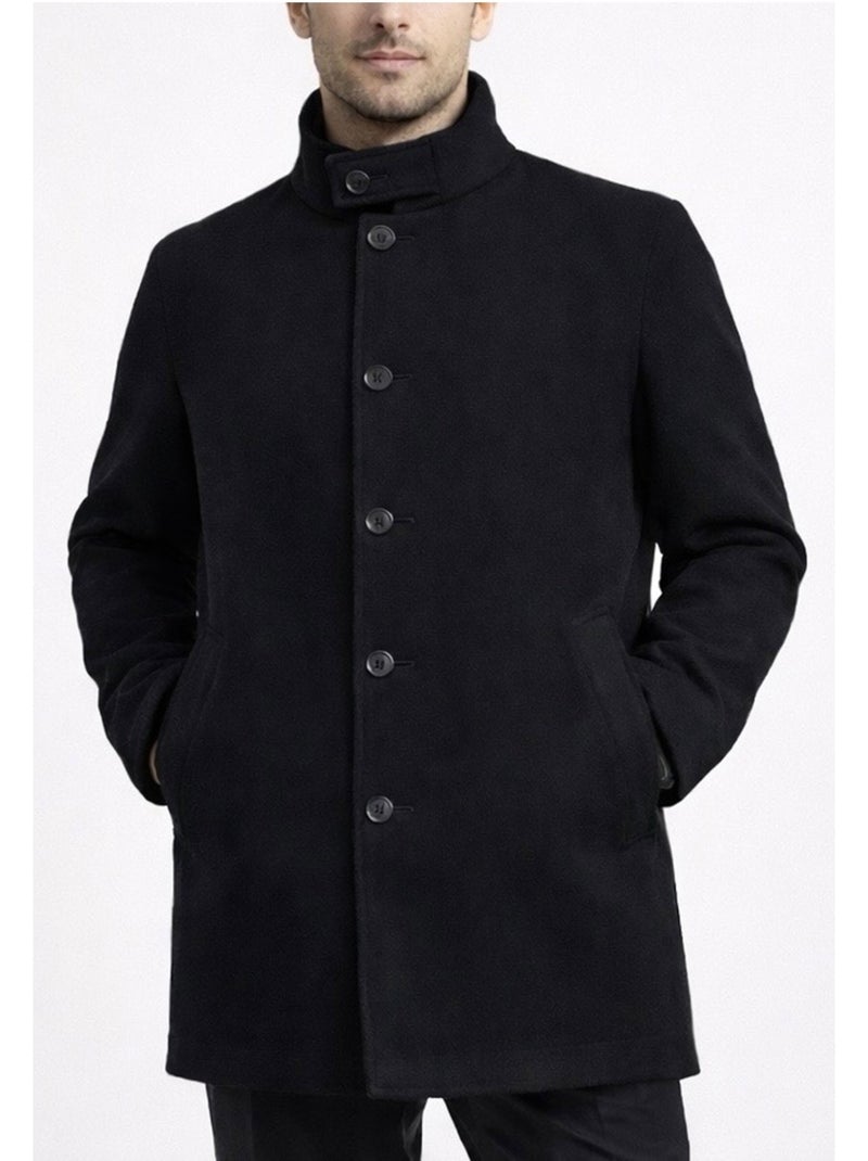 Cappotto in lana Kebello Nero Nero - Kiabi