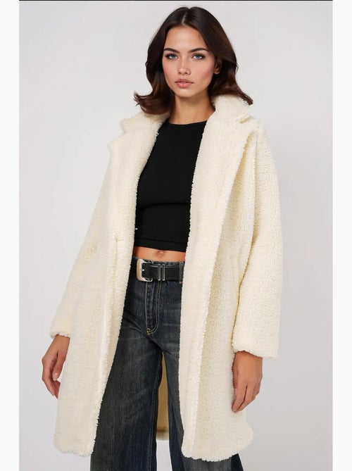 Cappotto in pelliccia sintetica oversize bdart - Kiabi