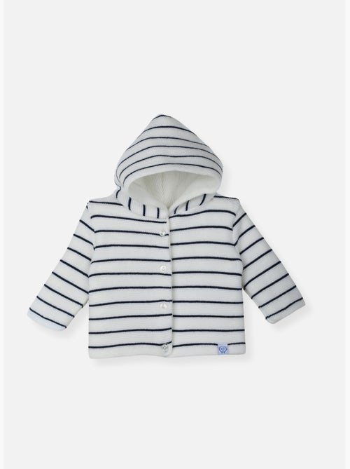 Cappotto lavorato a maglia - Kiabi