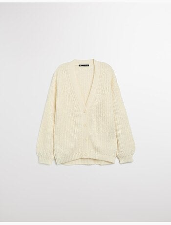 Cappotto lavorato a maglia con lana, MO Fashion