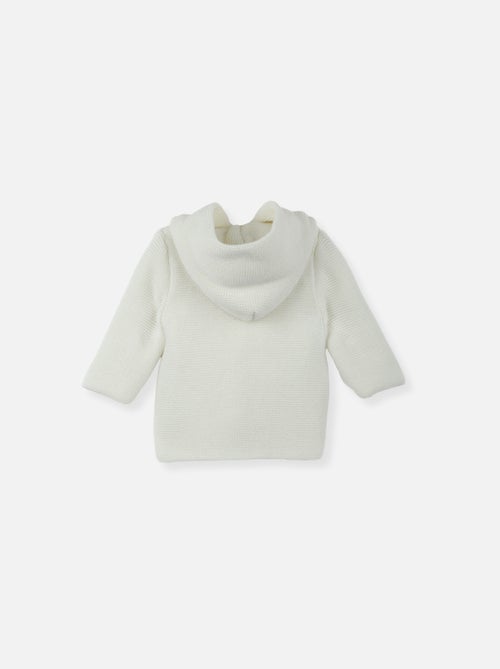 Cappotto lavorato a maglia - Kiabi