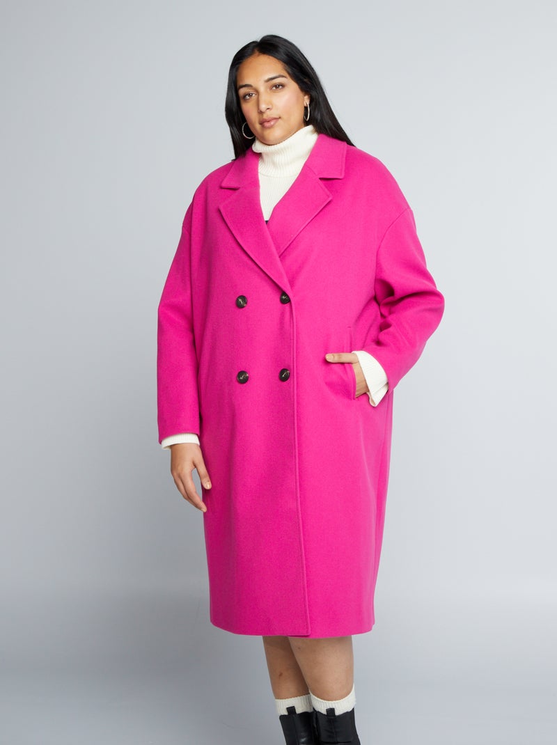 Blazer COMMA Lungo Rosa – Taglia 34 XS – Gonna Passeggio / Cappotto