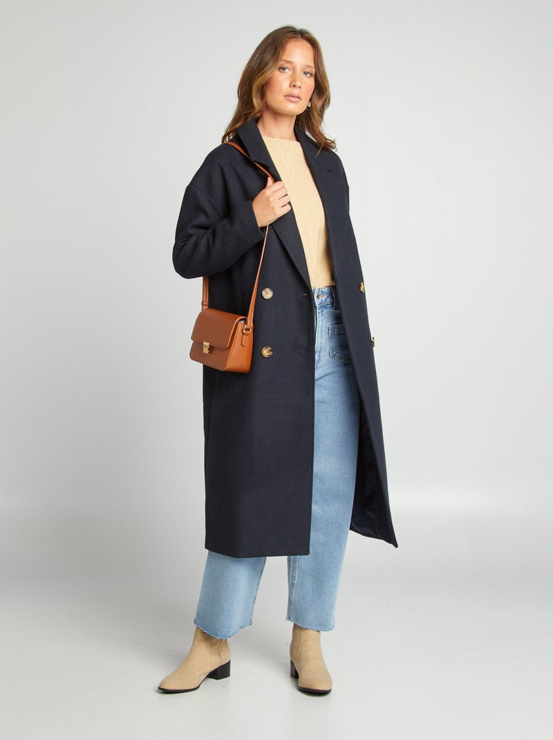 Cappotto lungo BLU - Kiabi