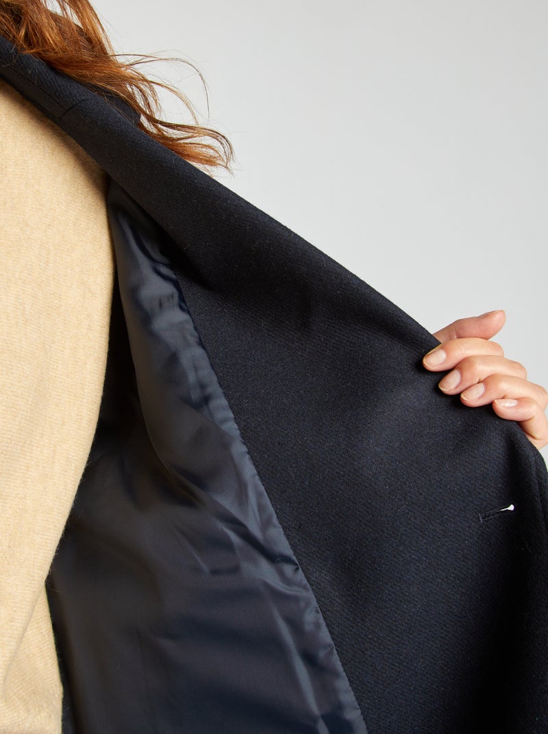 Cappotto lungo BLU - Kiabi