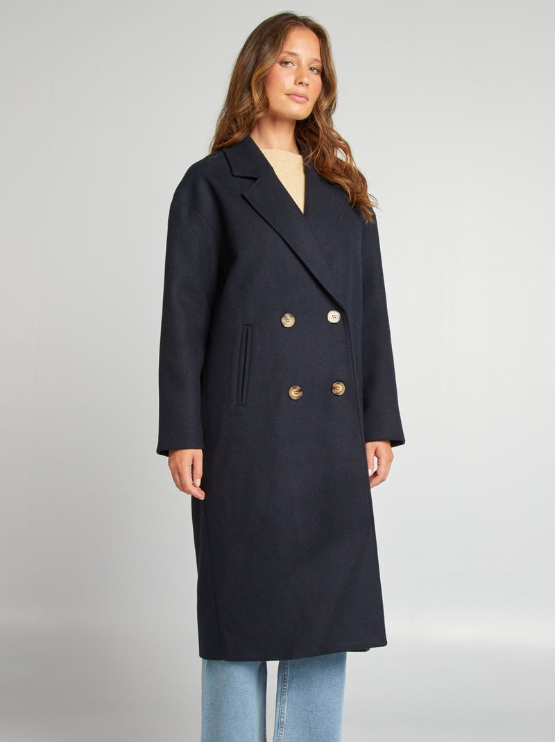 Cappotto lungo BLU - Kiabi