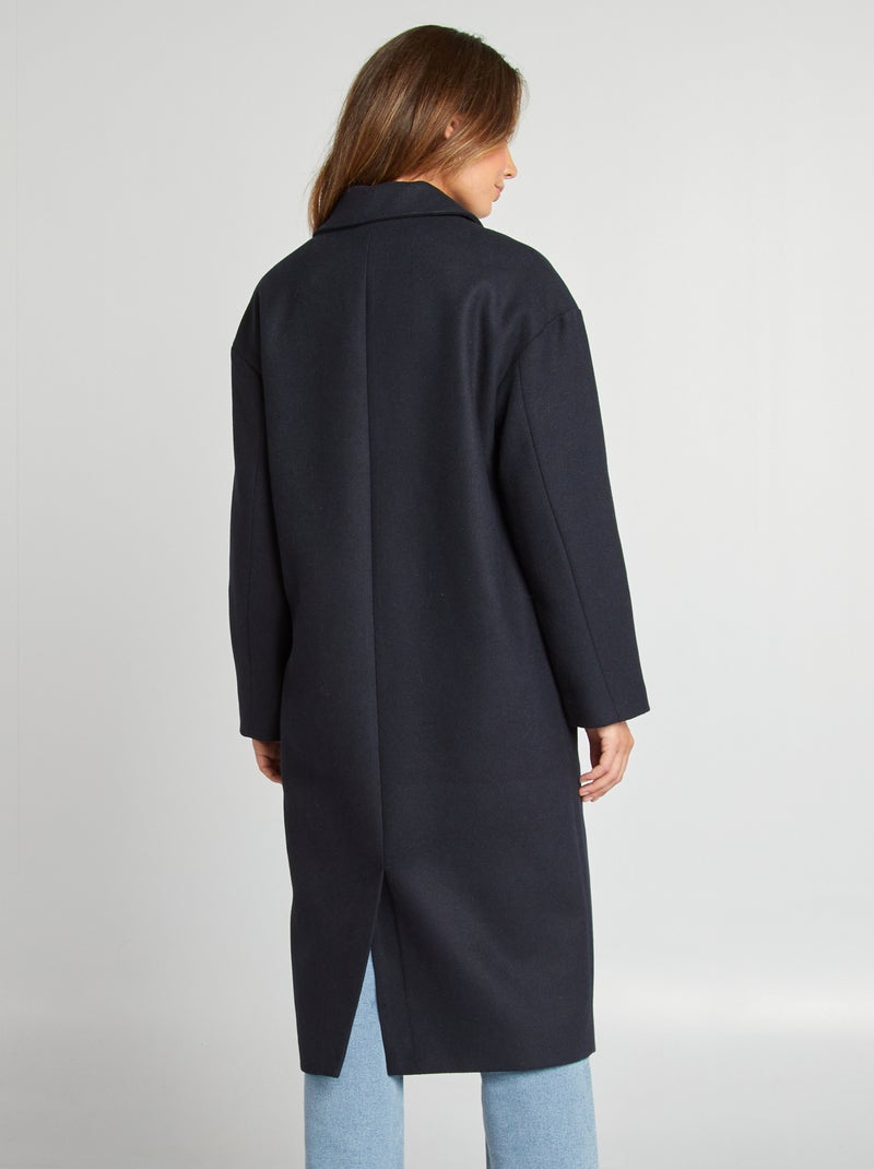 Cappotto lungo BLU - Kiabi