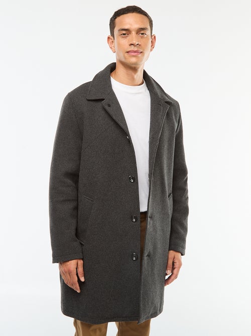 Cappotto lungo caldo ed elegante - Kiabi