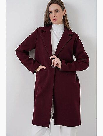 Cappotto lungo con bottoni e tasche bdart