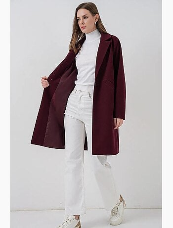 Cappotto lungo con bottoni e tasche bdart
