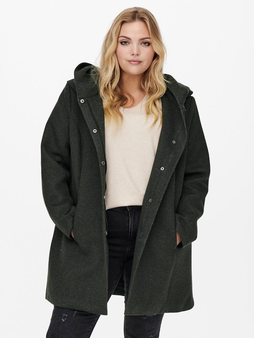 Giacca Antipioggia Da Donna Impermeabile Con Cappuccio, Parka Da