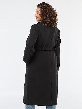 Cappotto lungo con cintura