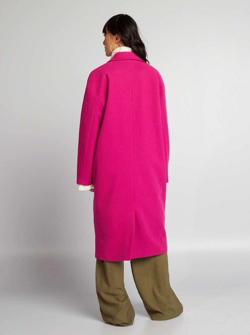 Cappotto Invernale Doppiopetto Da Donna – Lungo, Elegante, In Poliestere Morbido, Per Lavoro E Tempo Libero