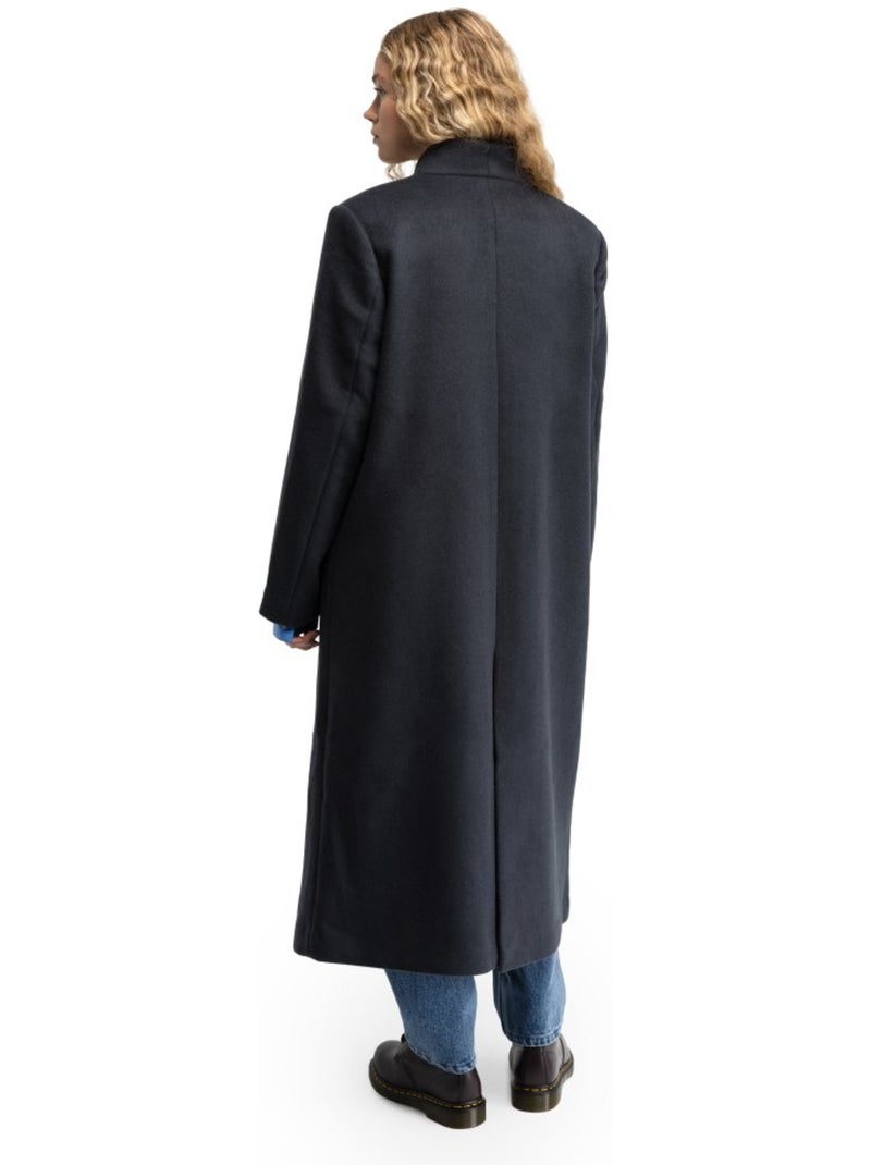 Cappotto lungo in lana da donna donna glencoe-w Nero - Kiabi
